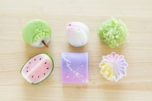 茶の子の上生菓子